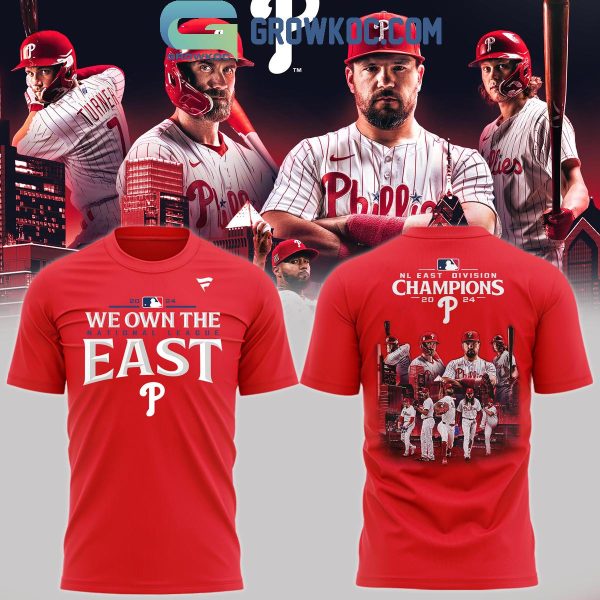 Philadelphia Phillies Your 2024 National League East Champions Hoodie T-Shirt