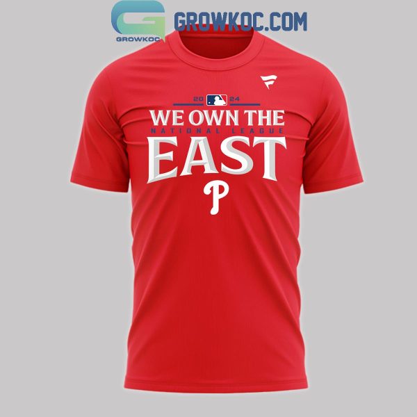 Philadelphia Phillies Your 2024 National League East Champions Hoodie T-Shirt