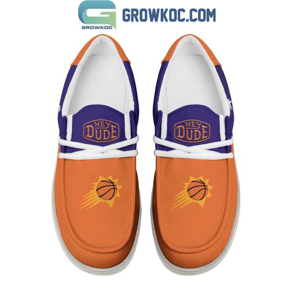 Phoenix Suns 2024 Personalized Hey Dude Shoes