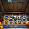 Penn State Nittany Lions In This House We Love Halloween Horror Movies Doormat