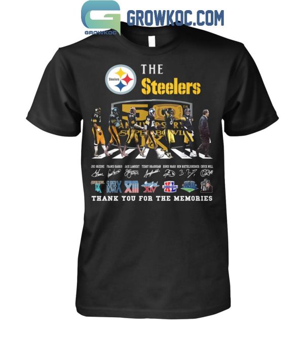 Pittsburgh Steelers 59 Years Of The Memories And Victory T-Shirt