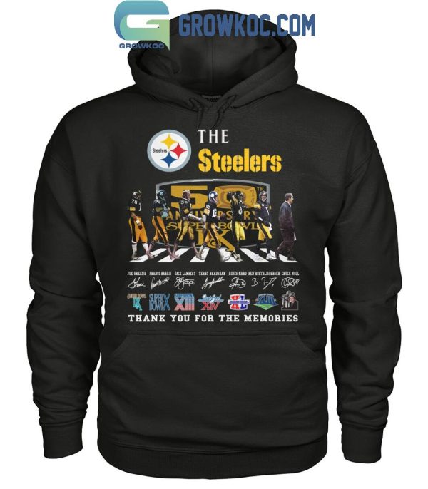 Pittsburgh Steelers 59 Years Of The Memories And Victory T-Shirt