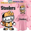 Denver Broncos Hello Kitty In Pink Love Baseball Jersey