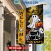 Philadelphia Eagles Welcome Halloween 2024 Personalized House Garden Flag