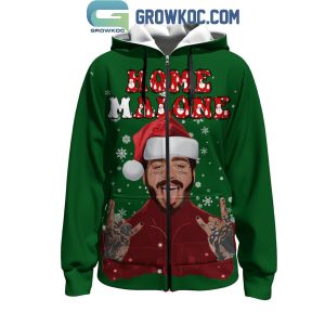 Post Malone Celebrating Christmas Home Malone Hoodie T-Shirt