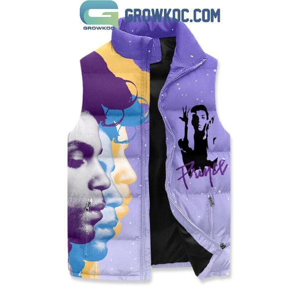 Prince Nothing Compares To U Sleeveless Puffer Jacket