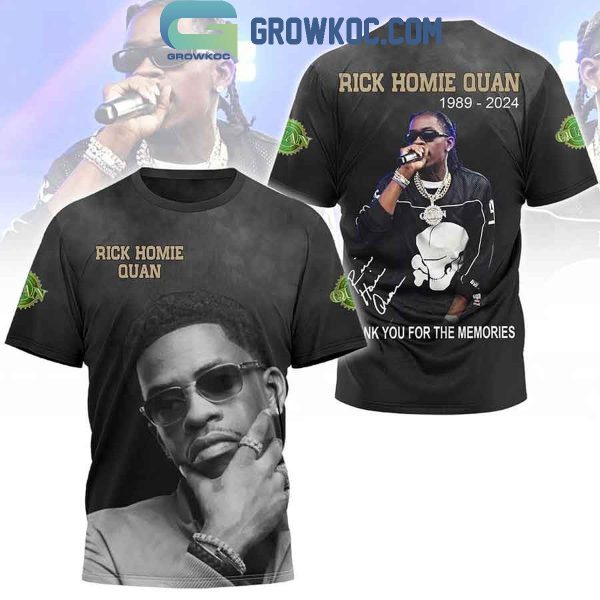 Rick Homie Quan 1989-2024 Thank You Hoodie T-Shirt