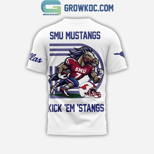 SMU Mustangs Kick ‘Em ‘Stangs 2024 Hoodie T-Shirt