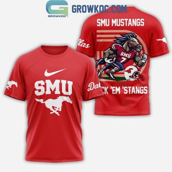 SMU Mustangs Kick ‘Em ‘Stangs 2024 Hoodie T-Shirt