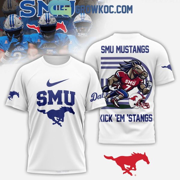 SMU Mustangs Kick ‘Em ‘Stangs 2024 Hoodie T-Shirt