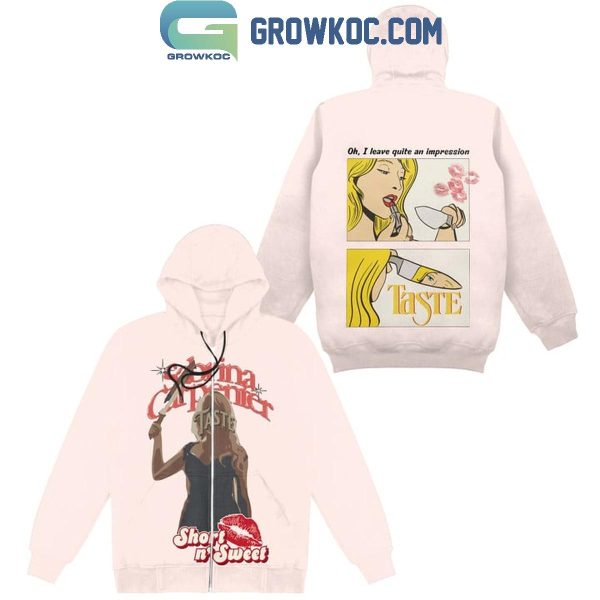 Sabrina Carpenter I Leave Quite An Impression Hoodie T-Shirt