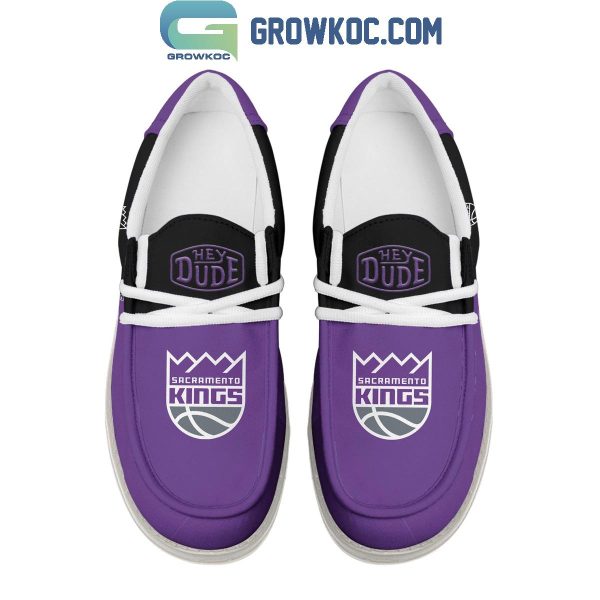 Sacramento Kings 2024 Personalized Hey Dude Shoes