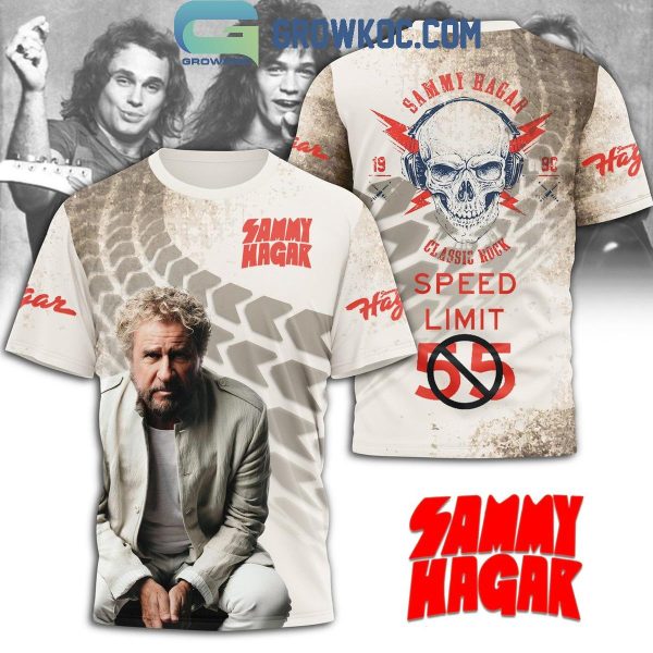 Sammy Hagar Classic Rock Speed Limit 55 Hoodie T-Shirt