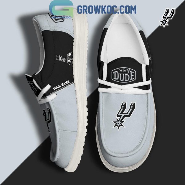 San Antonio Spurs 2024 Personalized Hey Dude Shoes