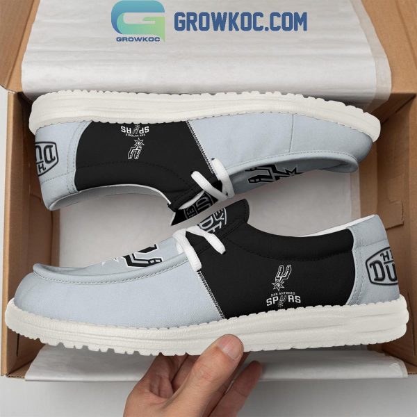 San Antonio Spurs 2024 Personalized Hey Dude Shoes