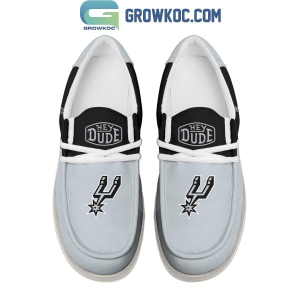 San Antonio Spurs 2024 Personalized Hey Dude Shoes