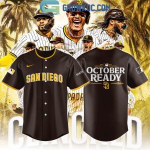 San Diego Padres Fanatics Brown 2024 MLB Postseason Baseball Jersey