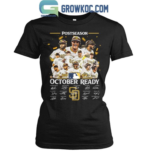 San Diego Padres Postseason October Ready 2024 T-Shirt