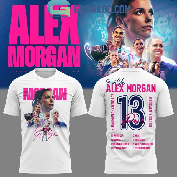 San Diego Wave Alex Morgan Thank You For The Titles Hoodie T-Shirt