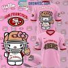 San Francisco 49ers Celebrating 50th Anniversary Of Hello Kitty White Football Jersey