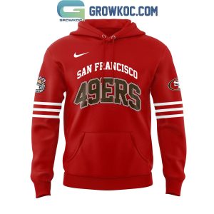 San Francisco 49ers 50th Anniversary Of Hello Kitty Red Version Hoodie T-Shirt