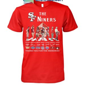 San Francisco 49ers The Niners 80 Years Of The Victory T-Shirt