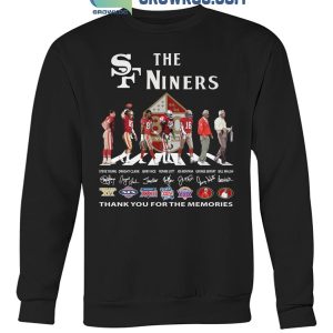 San Francisco 49ers The Niners 80 Years Of The Victory T-Shirt