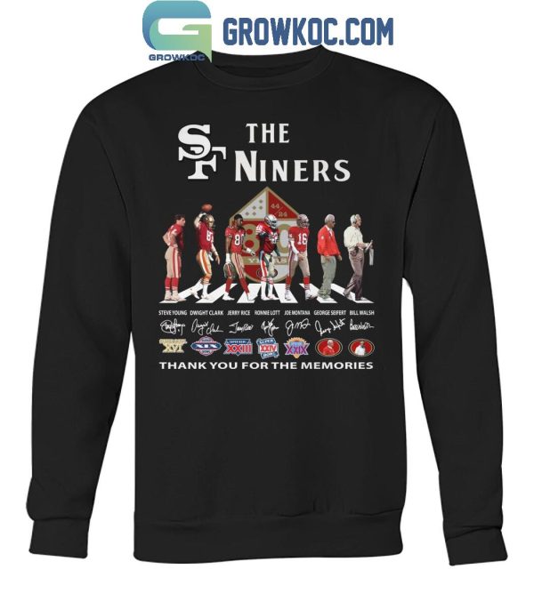 San Francisco 49ers The Niners 80 Years Of The Victory T-Shirt