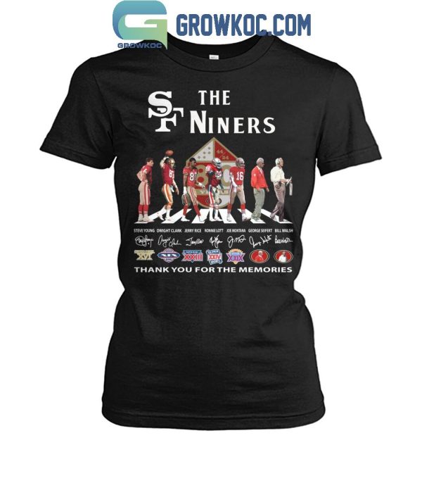 San Francisco 49ers The Niners 80 Years Of The Victory T-Shirt