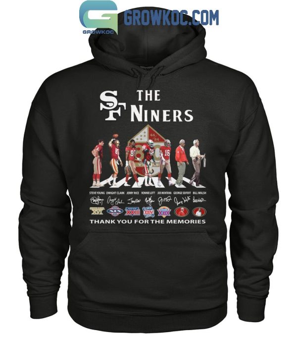 San Francisco 49ers The Niners 80 Years Of The Victory T-Shirt