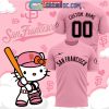 San Francisco Giants Hello Kitty Playing Baseball Hoodie T-Shirt