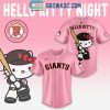 San Diego Padres Hello Kitty Playing MLB Baseball Jersey