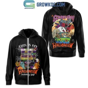 Scooby-Doo Halloween This Is My Watching Shirt Hoodie T-Shirt