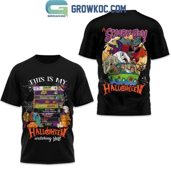 Scooby-Doo Halloween This Is My Watching Shirt Hoodie T-Shirt