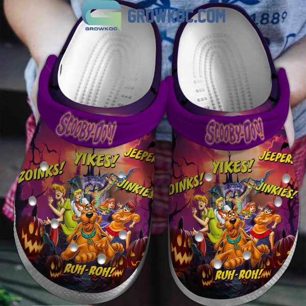 Scooby Doo Yikes Jeeper Jinkies Zoiks Ruh-Roh Crocs Clogs