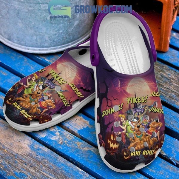 Scooby Doo Yikes Jeeper Jinkies Zoiks Ruh-Roh Crocs Clogs