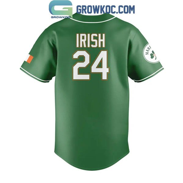 Seattle Mariners 2024 Irish Heritage Baseball Jersey