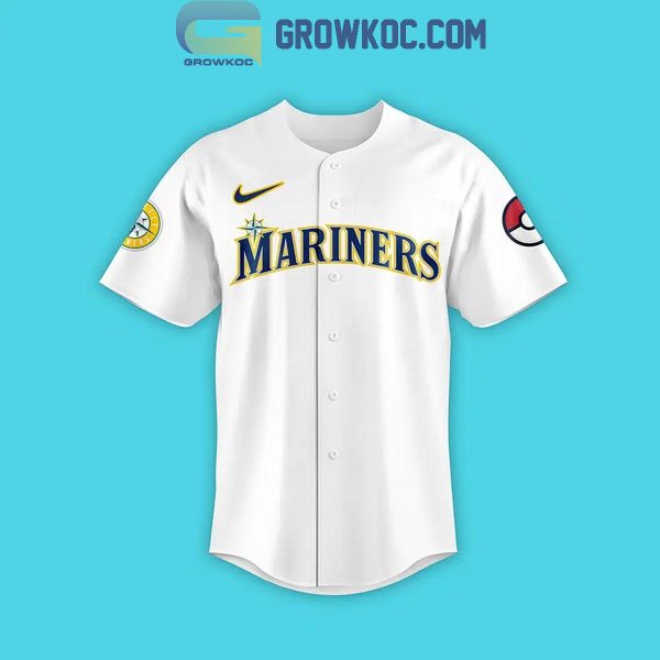 Seattle Mariners 2024 Pokemon GO Baseball Jersey