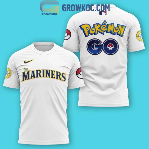 Seattle Mariners 2024 Pokemon GO Night 2024 Hoodie T-Shirt