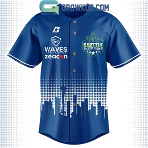 Seattle Seahawks 2024 All-Star Classic Seattle Skyline Baseball Jersey