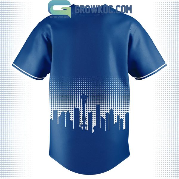 Seattle Seahawks 2024 All-Star Classic Seattle Skyline Baseball Jersey