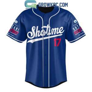 Shohei Ohtani Los Angeles Dodgers 50_50 Club First Player Baseball Jersey