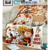 Stitch Acting In Halloween Movies 2024 Personalized Fleece Blanket Quilt