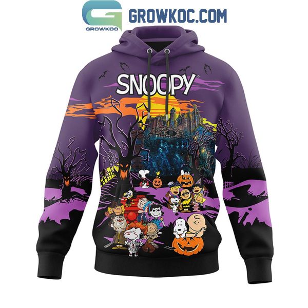 Snoopy Halloween In Haunted Mansion 2024 Hoodie T-Shirt