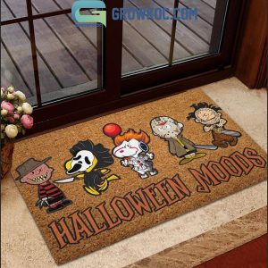 Snoopy Halloween Movies Mood 2024 Welcome Home Personalized Doormat