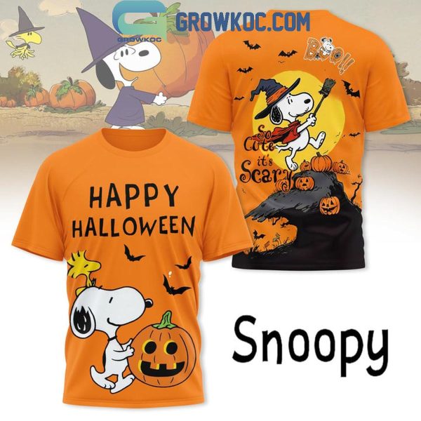 Snoopy Happy Halloween So Cute It’s Scary Hoodie T-Shirt