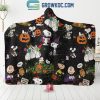 Stitch Happy Halloween Boo Spooky Time Hooded Blanket