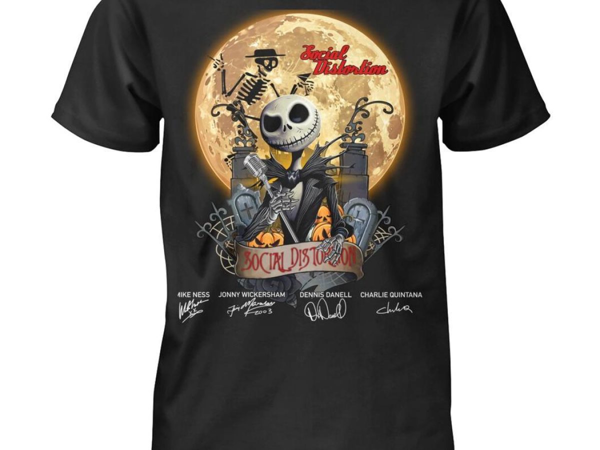 Social Distortion The Nightmare Before Christmas 2024 T-Shirt 