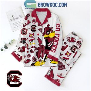 South Carolina Gamecocks 2024 Go Cocks Polyester Pajamas Set