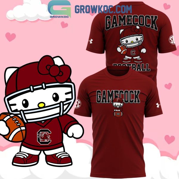 South Carolina Gamecocks Hello Kitty 50th Anniversary Hoodie T-Shirt